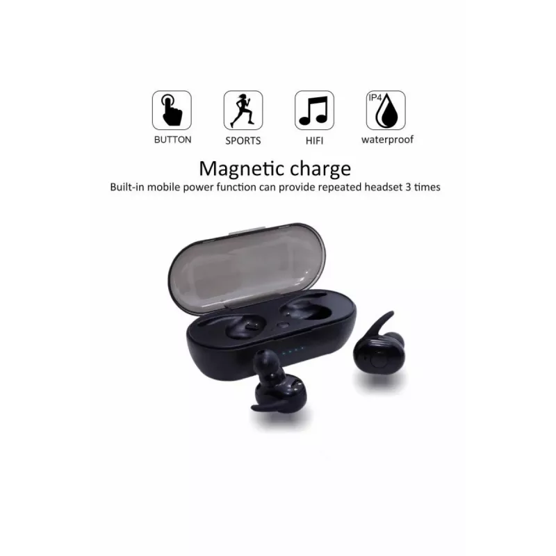 Słuchawki douszne V.Silencer Ture Wireless czarno-czerwone