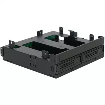 ICY Dock ExpressCage MB732SPO-B - Gehäuse für Speicherlaufwerke - 2.5 (6,4 cm) - 13,30cm (5,25) auf 2 x 2.5 und 13,30cm (5,25) Slim Line / 13,30cm (5,