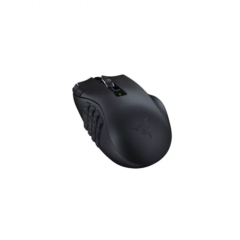Mysz gamingowa Razer Naga V2 HyperSpeed RF Wireless + Bluetooth, praworęczna, 30000 DPI, optyczna, czarna