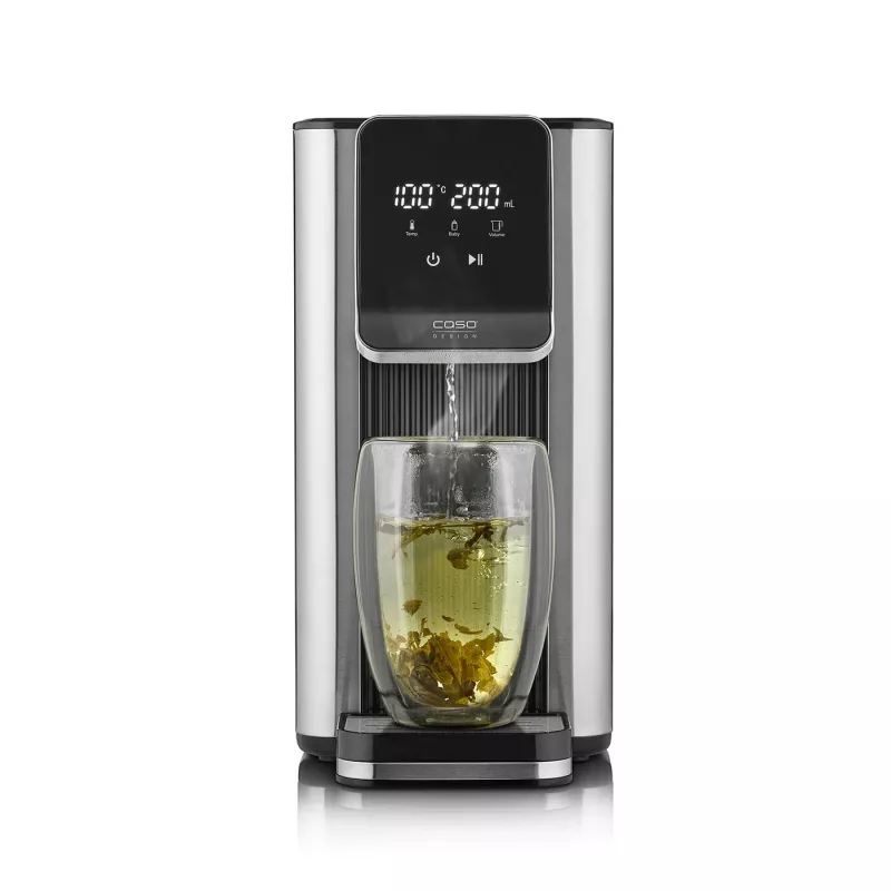 Caso Turbo dozownik gorącej wody | HW 630 | Dozownik wody | 2600 W | 2,5 L | Tworzywo sztuczne/Stal nierdzewna | Czarny/Stal nierdzewna