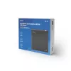 Zewnętrzny smukły napęd DVD±RW SAVIO AK-43, USB 2.0, czarny, obsługa odczytu/zapisu CD/DVD (24x CD, 8x DVD)