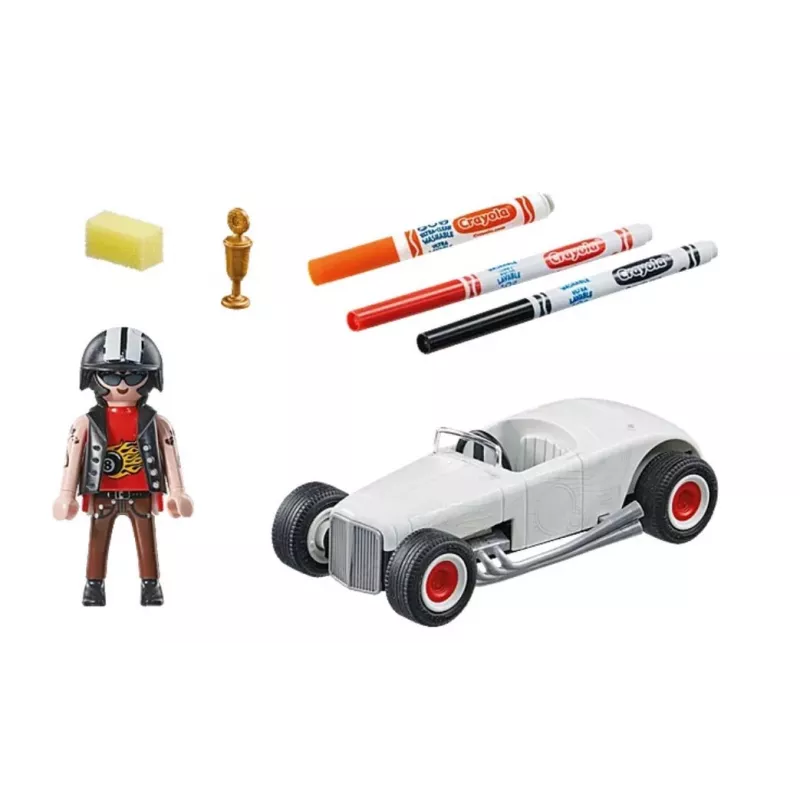 PLAYMOBIL #71376 Kolorowy Hot Rod NOWOŚĆ