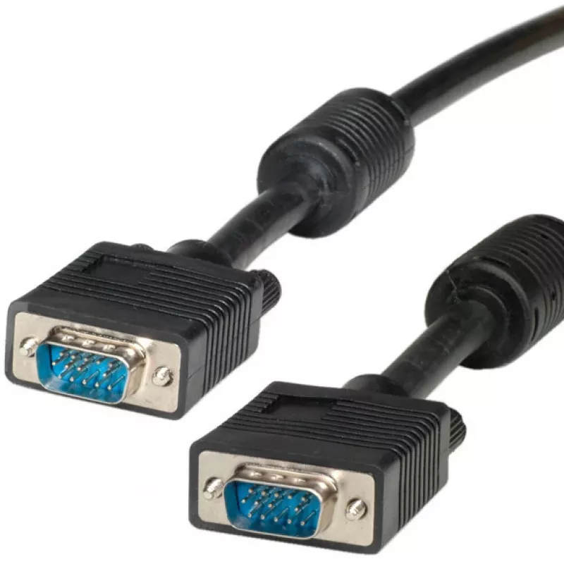 ROLINE VGA-Kabel HD15 ST - ST mit Ferritkern 3,0m (11.04.5253)