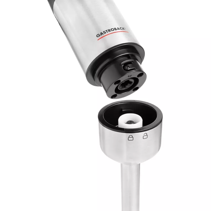 Blender ręczny Gastroback Powermix Stabmixer Professional 1500 W Stal nierdzewna