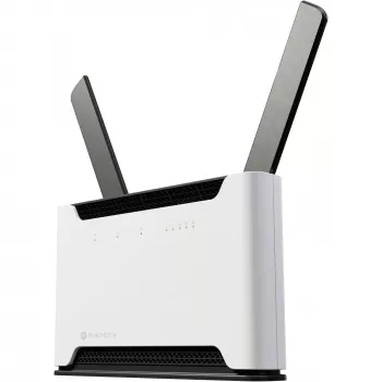 MikroTik Chateau LTE18 AX - Router bezprzewodowy - 5-portowy przełącznik - GigE, 2,5 GigE - Wi-Fi 5, Wi-Fi 6 - Dual-Band (S53UG+5HAXD2HAXD-TC&EG18-EA)