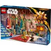 Klocki konstrukcyjne LEGO Star Wars Kalendarz adwentowy 2025 — zestaw 75418, sezonowe minifigurki i modele do zbudowania