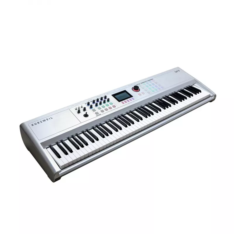 Pianino sceniczne Kurzweil SP7, 88-klawiszowa ważona akcja, klawiatura z mechanizmem młoteczkowym, pełny zakres