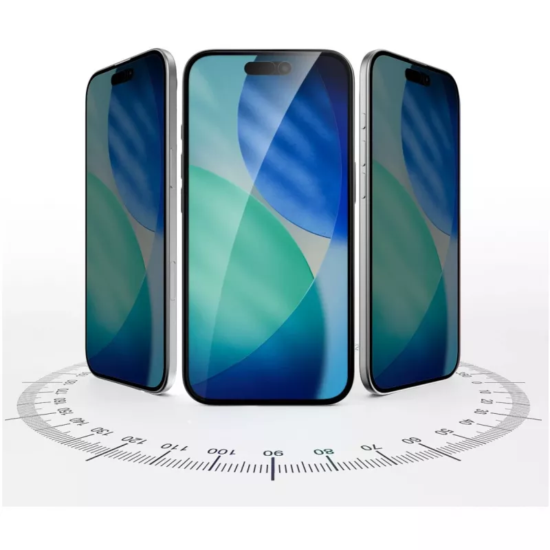 4smarts Second Glass Privacy z ramką montażową iPhone 17 Air (541573)