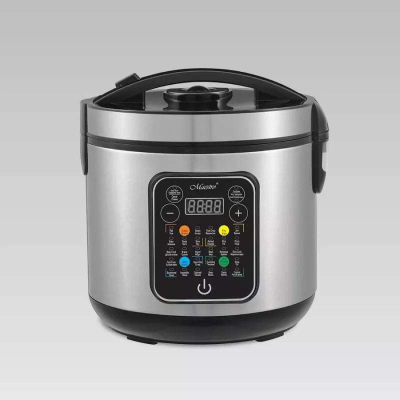 Wielofunkcyjny garnek Maestro MR-794 5 L 900 W Czarny, Stal satynowa