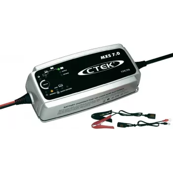 Ładowarka akumulatorowa CTEK MXS 7.0 12V 7A — Regulowana ładowarka 12 V, 7 A z ładowaniem wielostopniowym