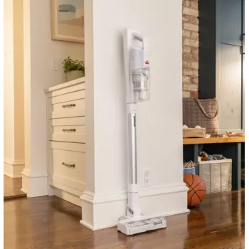 Odkurzacz bezprzewodowy Bissell PowerClean Stick Vacuum | 200 W | Czas pracy (maks.) 40 min | Kolor: ciepły biały/szary/srebrny