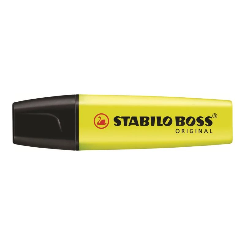 Marker STABILO BOSS Oryginalny Chisel tip żółty