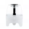 Zestaw młynków do soli i pieprzu Adler AD 4449W Steel biały, ceramiczny żarna, 150 ml, ładowanie USB-C
