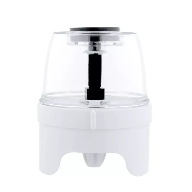 Zestaw młynków do soli i pieprzu Adler AD 4449W Steel biały, ceramiczny żarna, 150 ml, ładowanie USB-C