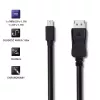 Kabel DisplayPort Qoltec 50434 1.8 m Mini DisplayPort Czarny