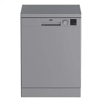 Wolnostojąca zmywarka BEKO DVN05320S, klasa energetyczna E, szerokość 60 cm, stal nierdzewna