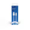 Kabel USB 2.0 SAVIO CL-168, USB A (męski) do USB C (męski), 3 m, biały