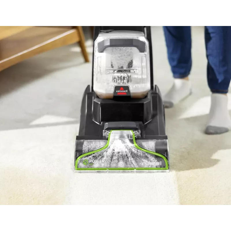 Bissell | PowerWash Pet, pionowy odkurzacz do dywanów i tapicerki | 3878N | Praca przewodowa | Ręczny | Funkcja prania | 600 W | Czarny/Limonowy | Gwarancja 24 miesiące