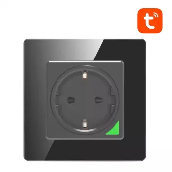 Smart plug Avatto N-WOT10-EU-B Wi‑Fi z monitorowaniem energii, wtyczka EU