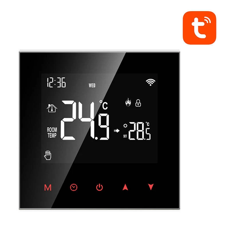 Inteligentny termostat Avatto WT100 Wi‑Fi 3A do podgrzewacza wody, sterowanie Wi‑Fi, wyjście 3 A