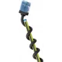 Goobay Ultra-Flexible CAT 6A kabel krosowy cienki U/UTP czarny - ekstra krótka wtyczka (74240)