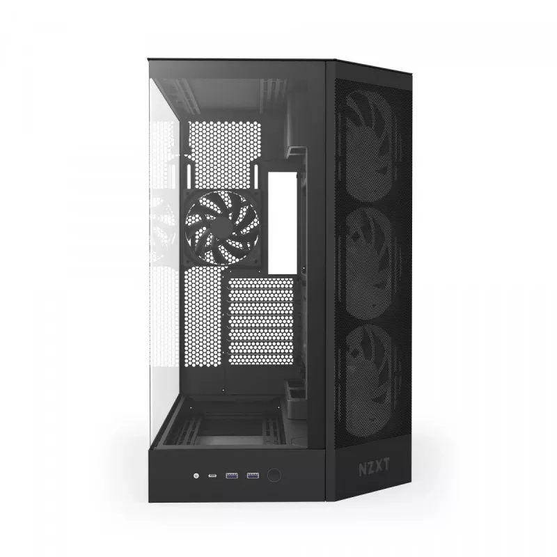 Obudowa PC NZXT H9 Flow RGB Midi Tower Czarna