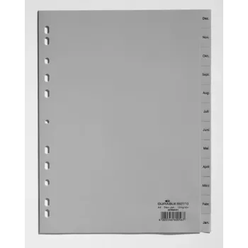 Skorowidz miesięczny Durable 6507-10