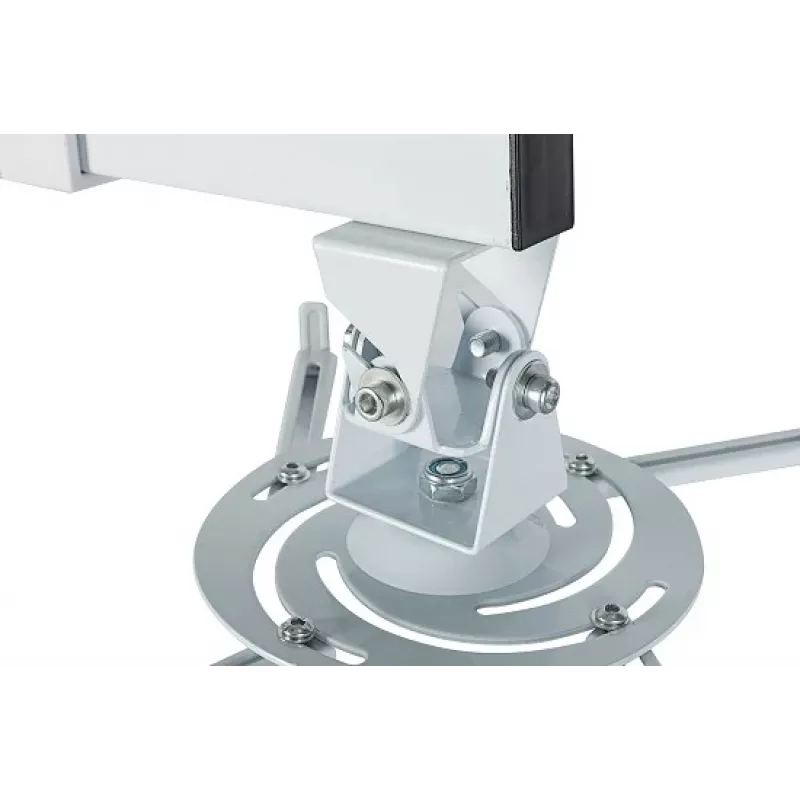Uchwyt ścienny AVTEK WallMount Next 1200 — stal, biały, teleskopowy, obrót 360°, nachylenie ±42°, maks. obciążenie 20 kg