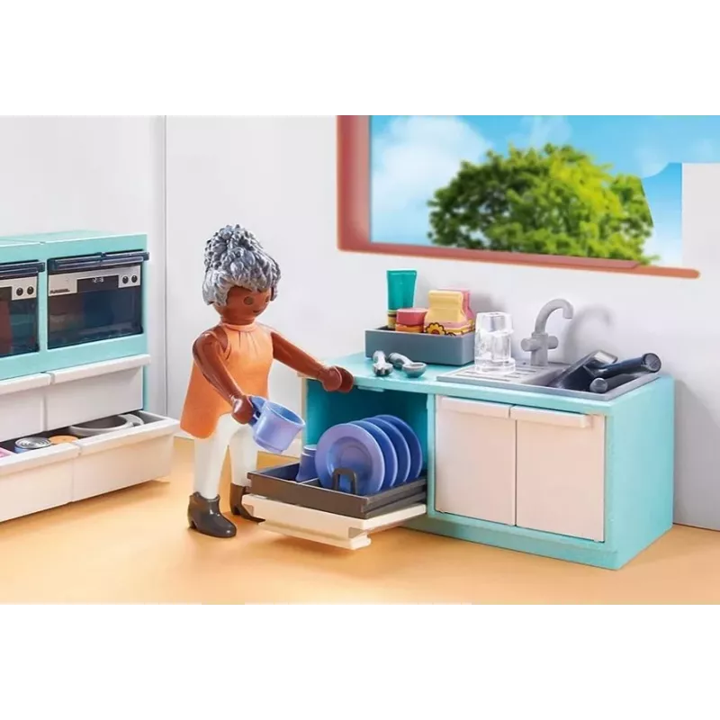 Kitchen Playmobil My Life Kitchen 71608 Wielokolorowy Plastik 4-10 lat