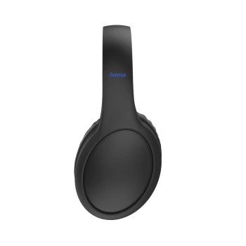 Słuchawki/zestaw słuchawkowy Hama 00184160 Przewodowy i bezprzewodowy Nagłowny Połączenia/Muzyka USB Type-C Bluetooth Czarny, niebieski