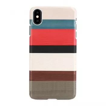 Etui na smartfona man and wood do iPhone X/XS — Corallina biały
