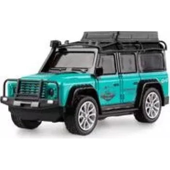 Zdalnie sterowany pojazd terenowy Amewi Die Cast 1:64 RTR Petrol dla dzieci od 6 lat