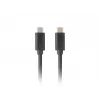 Kabel USB-C M/M 3.1 gen 2 0,5 m 10 Gb/s PD100 W czarny