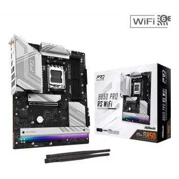 ASRock B850 Pro RS WiFi AM5 ATX Płyta Główna
