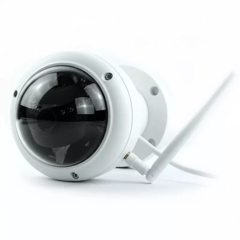 Kamera kopułkowa Inkovideo INKO-122-19D 1080p z noktowizją, monitorowanie wewnętrzne/zewnętrzne