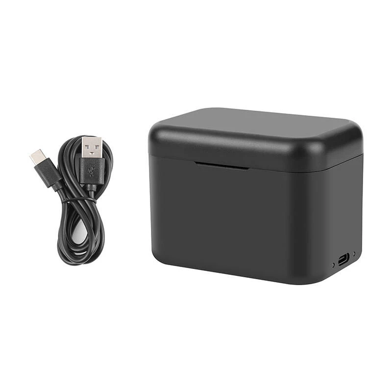 Etui ładujące Puluz PU999B do Insta360 X4 — czarne, na akumulatory i karty pamięci kamery
