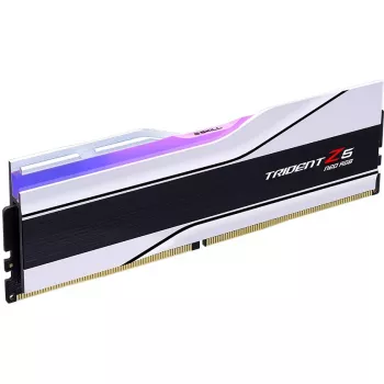 DIMM 32 GB DDR5-6400 (2x 16 GB) Dual-Kit, Arbeitsspeicher weiß, F5-6400J3239G16GX2-TZ5NRW, Trident Z5 NEO RGB, AMD EXPO