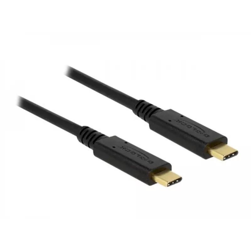 Kabel USB DeLOCK 85531 USB 3.2 Gen 2 1m USB C Czarny