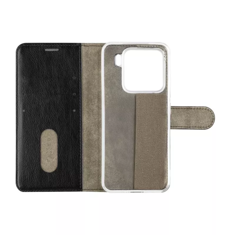 Fixed Opus | Etui Książkowe | Xiaomi | 15 | Skóra | Czarny