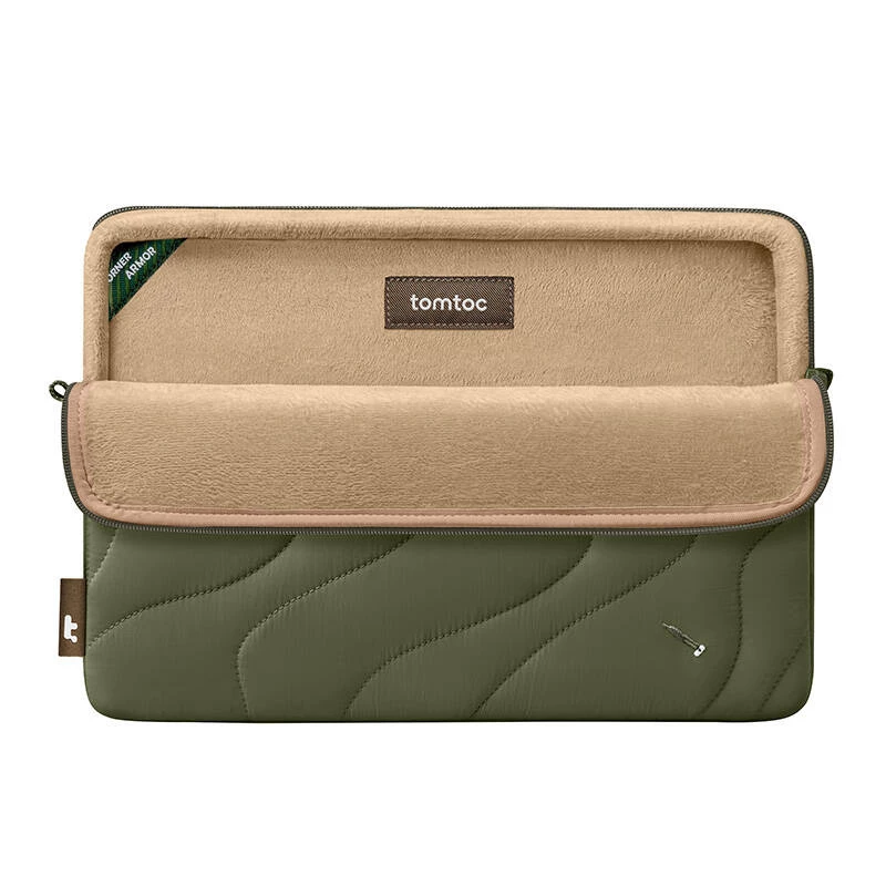 Etui na laptop Tomtoc Terra-A27 na 14-calowe laptopy, zielony, model TMT186