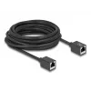 Kabel sieciowy DeLOCK 90334 RJ-45 Cat6a 7,5 m czarny