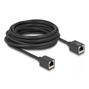 Kabel sieciowy DeLOCK 90334 RJ-45 Cat6a 7,5 m czarny