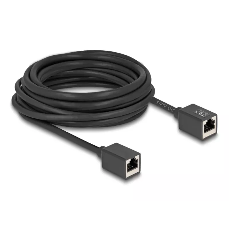 Kabel sieciowy DeLOCK 90334 RJ-45 Cat6a 7,5 m czarny