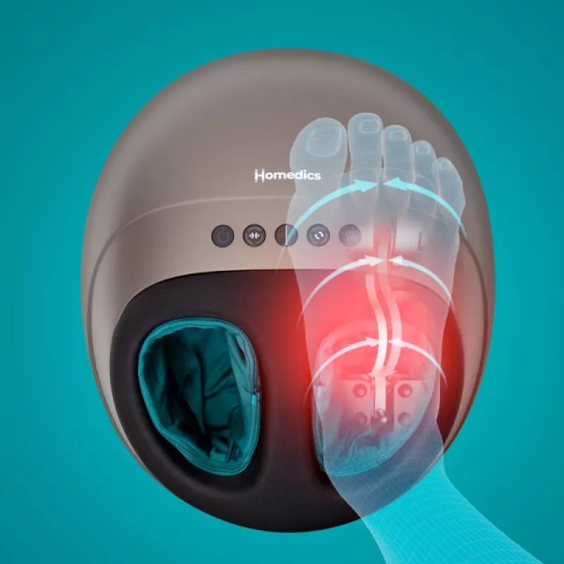 Masażer do stóp HoMedics FMS-350HGY-EU Shiatsu z kompresją powietrzną