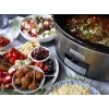 Wolnowar Crock-Pot CSC063X 7,5 L, 320 W, obudowa ze stali nierdzewnej, ceramiczna wyjmowana misa