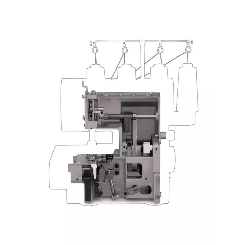 SINGER maszyna do szycia HD0405 elektryczna srebrna wytrzymała