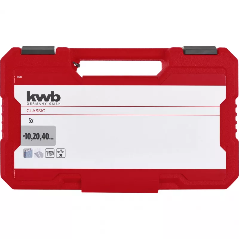 Komplet przecinaków KWB 240285, 5 sztuk, chwyt SDS-Plus