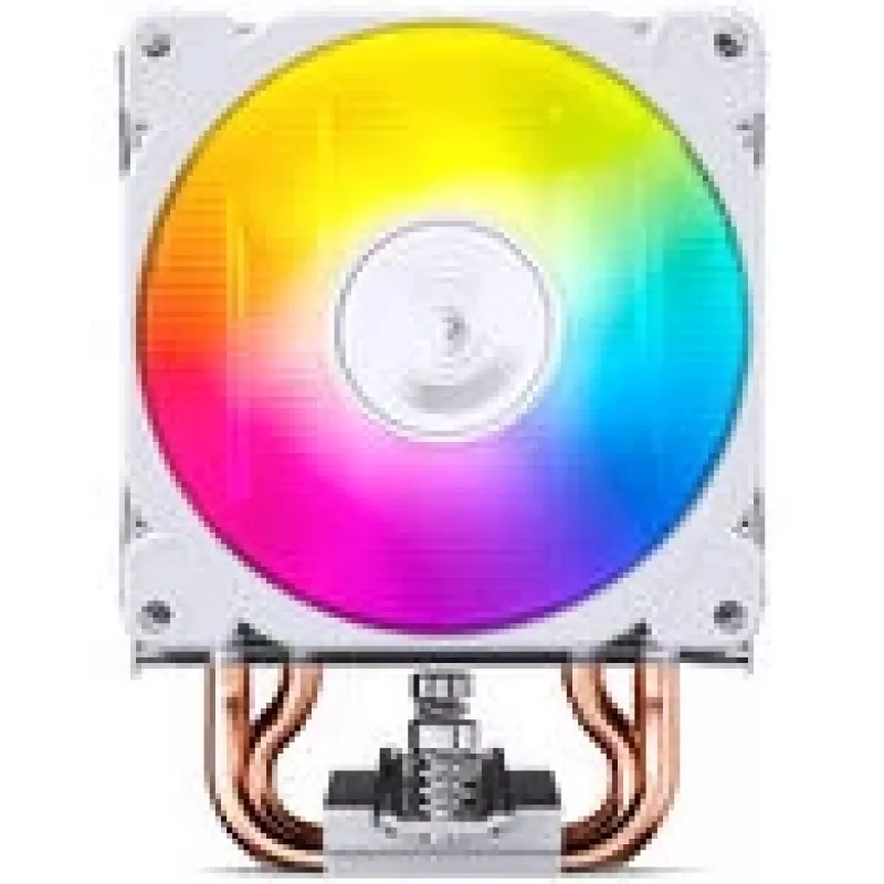Chłodzenie procesora Jonsbo CR-1400E 92mm ARGB biały — wentylator 92mm, podświetlenie ARGB, białe wykończenie