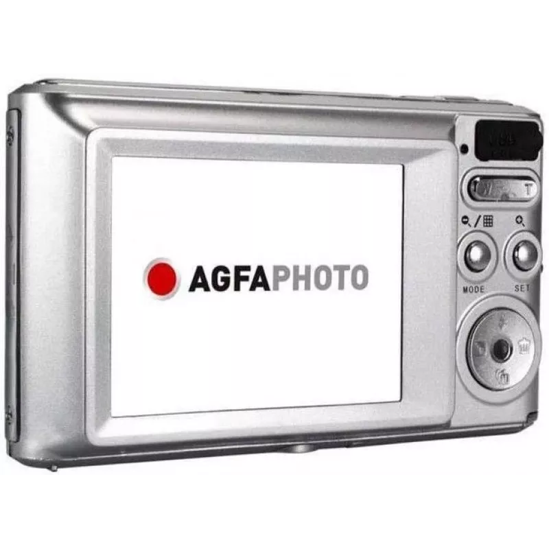 AgfaPhoto DC5200 - Aparat cyfrowy - Aparat kompaktowy - 21,0 MPix - 720p - Srebrny (DC5200-SIL)