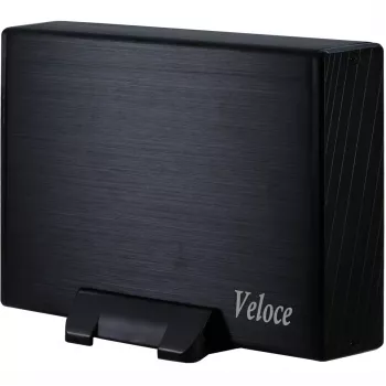 Inter-Tech Veloce GD-35612 - Obudowa na dysk - 3,5 cala (8,9 cm) - SATA 3Gb/s - USB 3.0